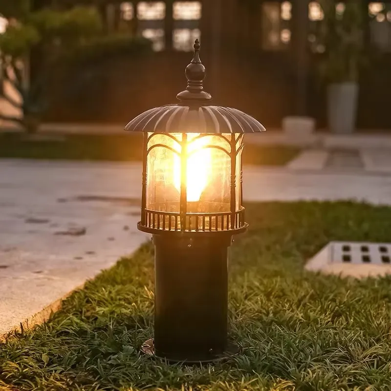 Ac Outdoor Power - ไฟสนามหญ้า LED กลางแจ้ง ทำจากอะลูมิเนียม กันน้ำ IP65