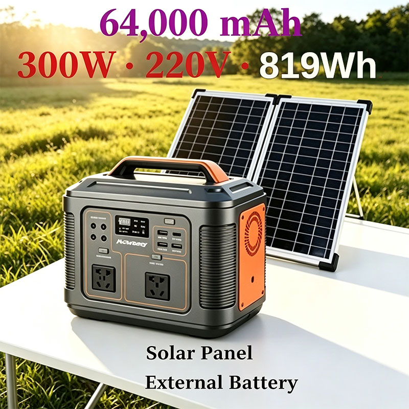 สถานีพลังงานแบบพกพา 300W 220V  - Outdoor Power Adapter Usb C บทวิจารณ์และราคา