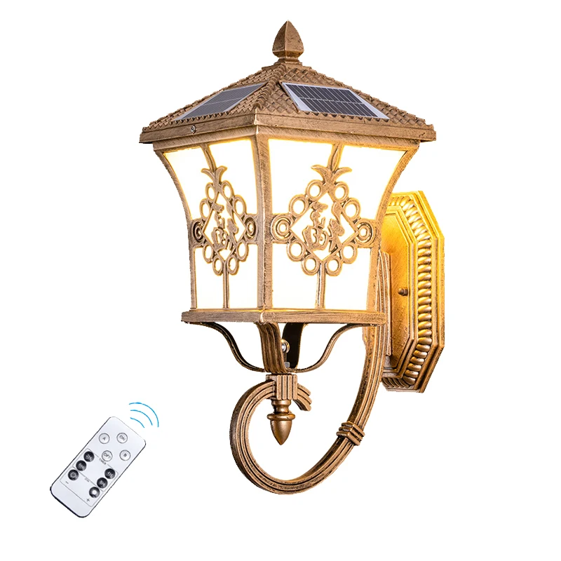 โคมไฟพลังงานแสงอาทิตย์สไตล์ยุโ - Ac Outdoor Power บทวิจารณ์และราคา